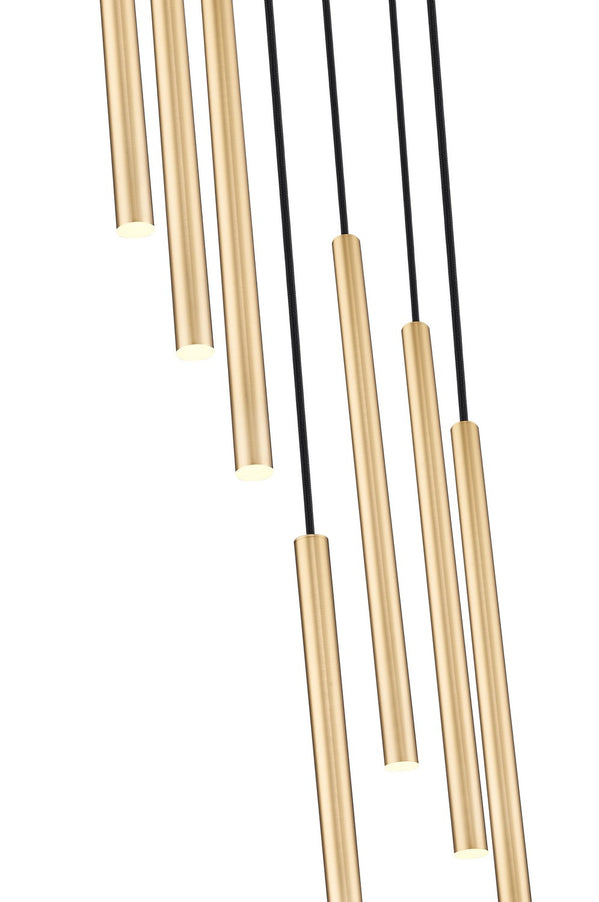 Z-Lite - 919MP24-7R-MGLD-LED - LED Chandelier - Forest - Modern Gold