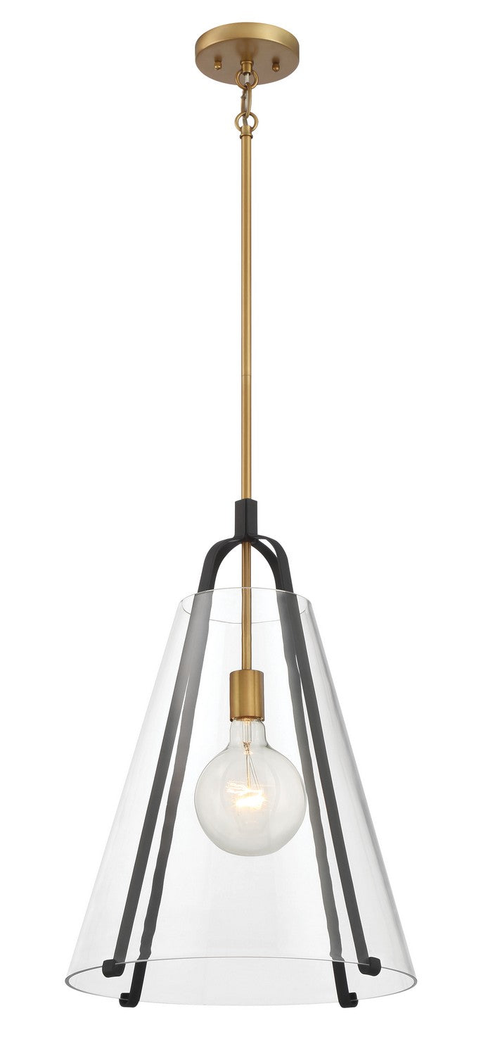 Minka-Lavery - 131-782 - One Light Pendant - Paxos - Legacy Brass