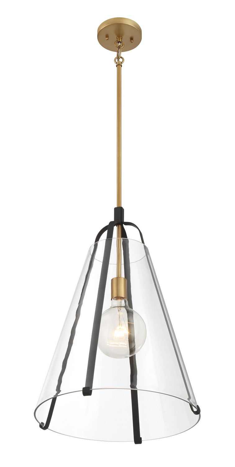 Minka-Lavery - 131-782 - One Light Pendant - Paxos - Legacy Brass