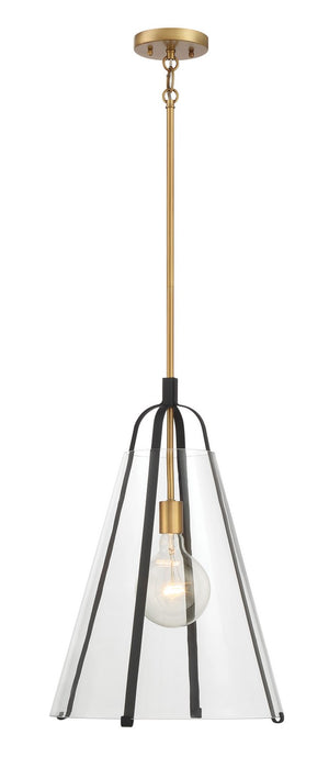Minka-Lavery - 131-782 - One Light Pendant - Paxos - Legacy Brass