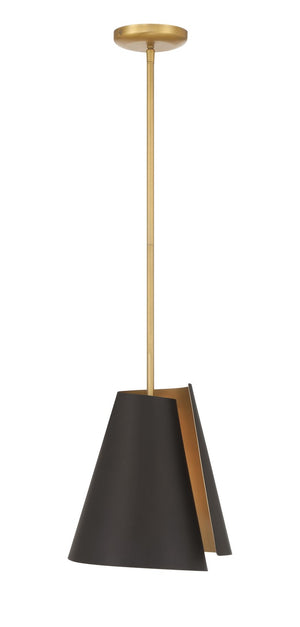 Minka-Lavery - 135-855 - One Light Pendant - Hillcrest - Dark Bronze
