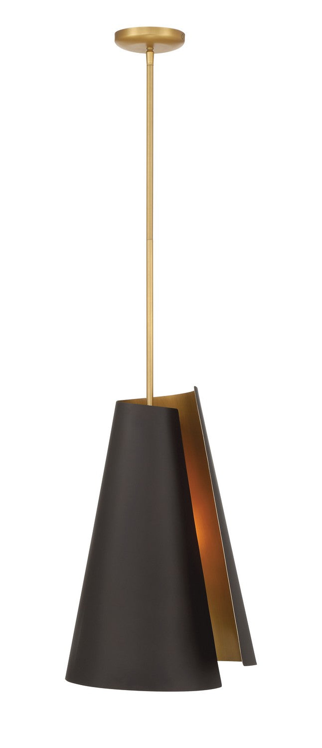 Minka-Lavery - 136-855 - One Light Pendant - Hillcrest - Dark Bronze