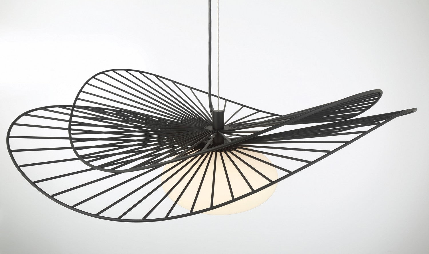 Minka-Lavery - 141-899 - One Light Pendant - Langley - Dark Matte Black