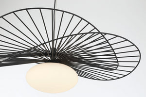 Minka-Lavery - 141-899 - One Light Pendant - Langley - Dark Matte Black