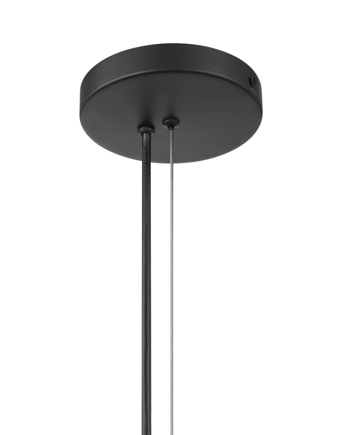Minka-Lavery - 141-899 - One Light Pendant - Langley - Dark Matte Black