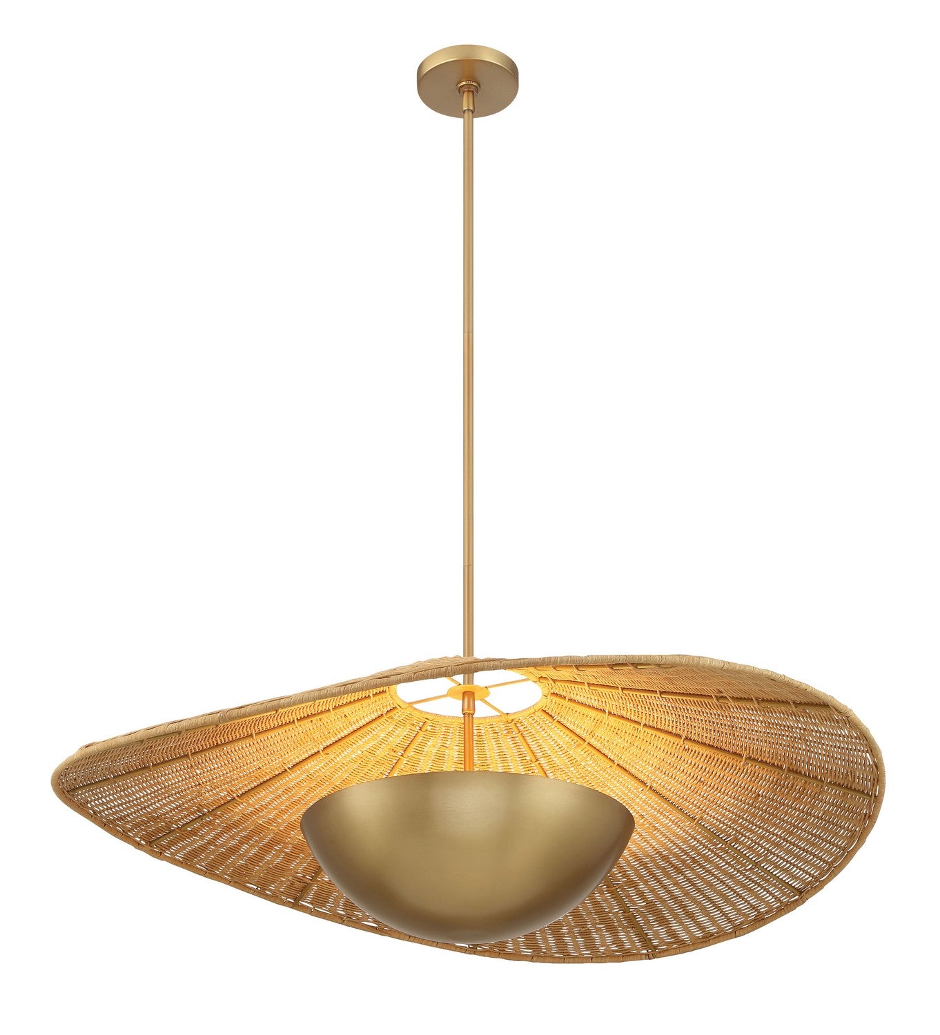 Minka-Lavery - 142-732 - Three Light Pendant - Nestor - Legacy Brass