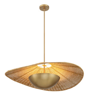 Minka-Lavery - 142-732 - Three Light Pendant - Nestor - Legacy Brass