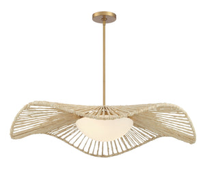 Minka-Lavery - 143-732 - Two Light Pendant - Longfield - Legacy Brass