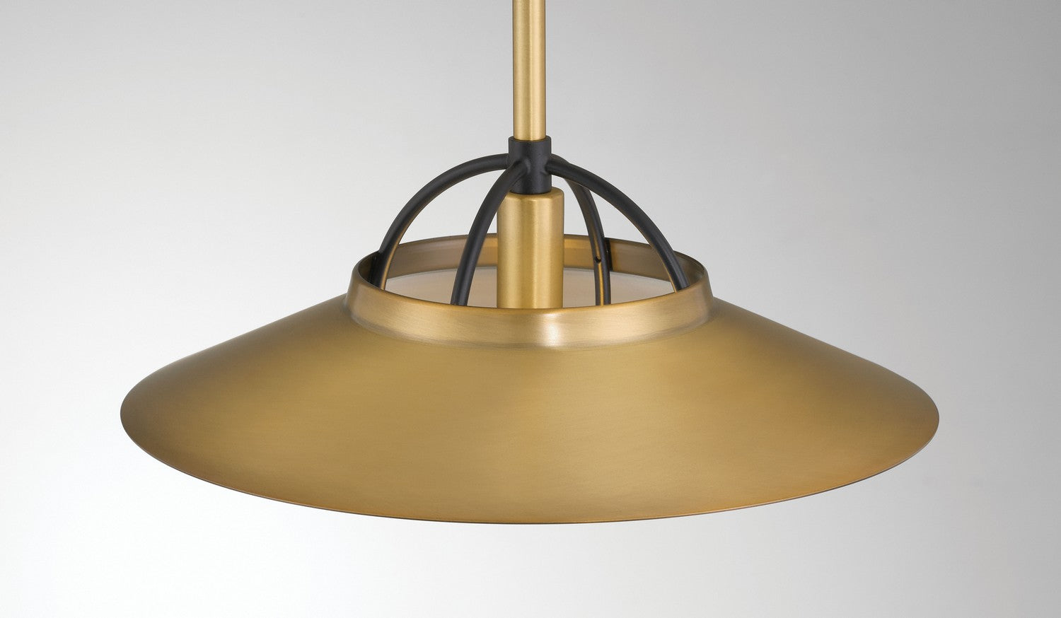 Minka-Lavery - 154-876 - One Light Pendant - Newburie - Legacy Brass