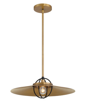 Minka-Lavery - 155-876 - One Light Pendant - Newburie - Legacy Brass
