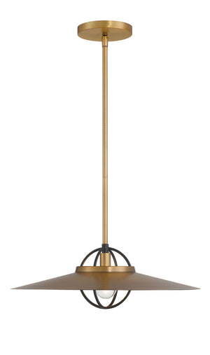 Minka-Lavery - 155-876 - One Light Pendant - Newburie - Legacy Brass