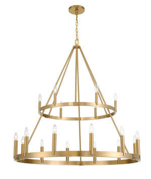 Minka-Lavery - 1717-894 - 18 Light Chandelier - Dutton - Signature Brass