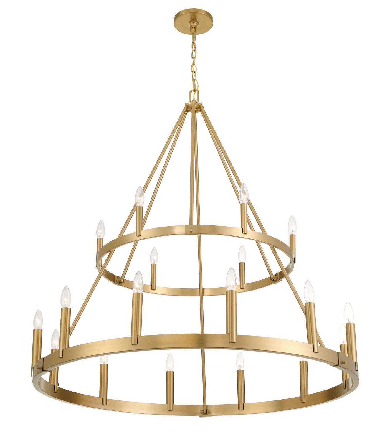 Minka-Lavery - 1717-894 - 18 Light Chandelier - Dutton - Signature Brass