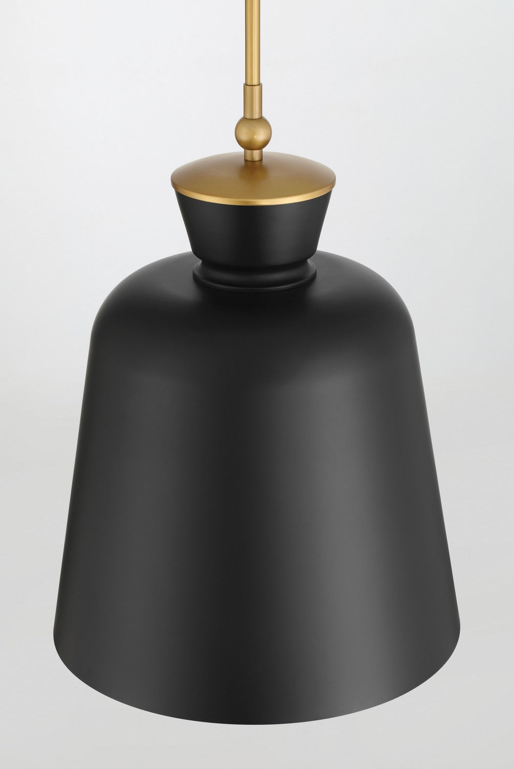 Minka-Lavery - 191-876 - One Light Pendant - Holloway - Dark Matte Black