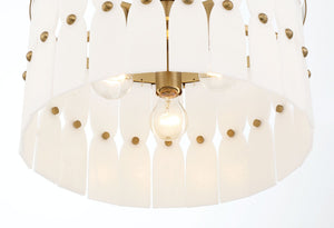 Minka-Lavery - 2083-732 - Three Light Convertible Semi-Flush - Coronelle - Legacy Brass