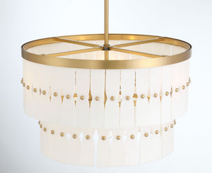 Minka-Lavery - 2086-732 - Six Light Pendant - Coronelle - Legacy Brass