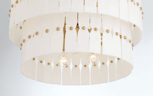 Minka-Lavery - 2086-732 - Six Light Pendant - Coronelle - Legacy Brass