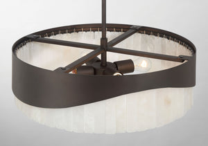Minka-Lavery - 2094-860 - Four Light Pendant - Sway - Dark Bronze