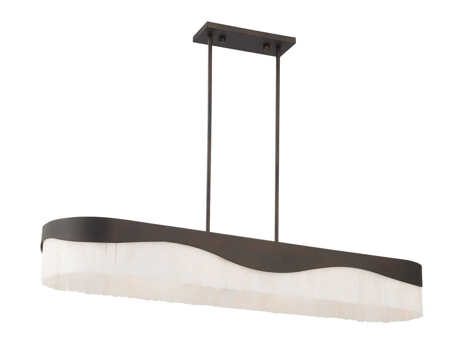 Minka-Lavery - 2096-860 - Six Light Island Pendant - Sway - Dark Bronze