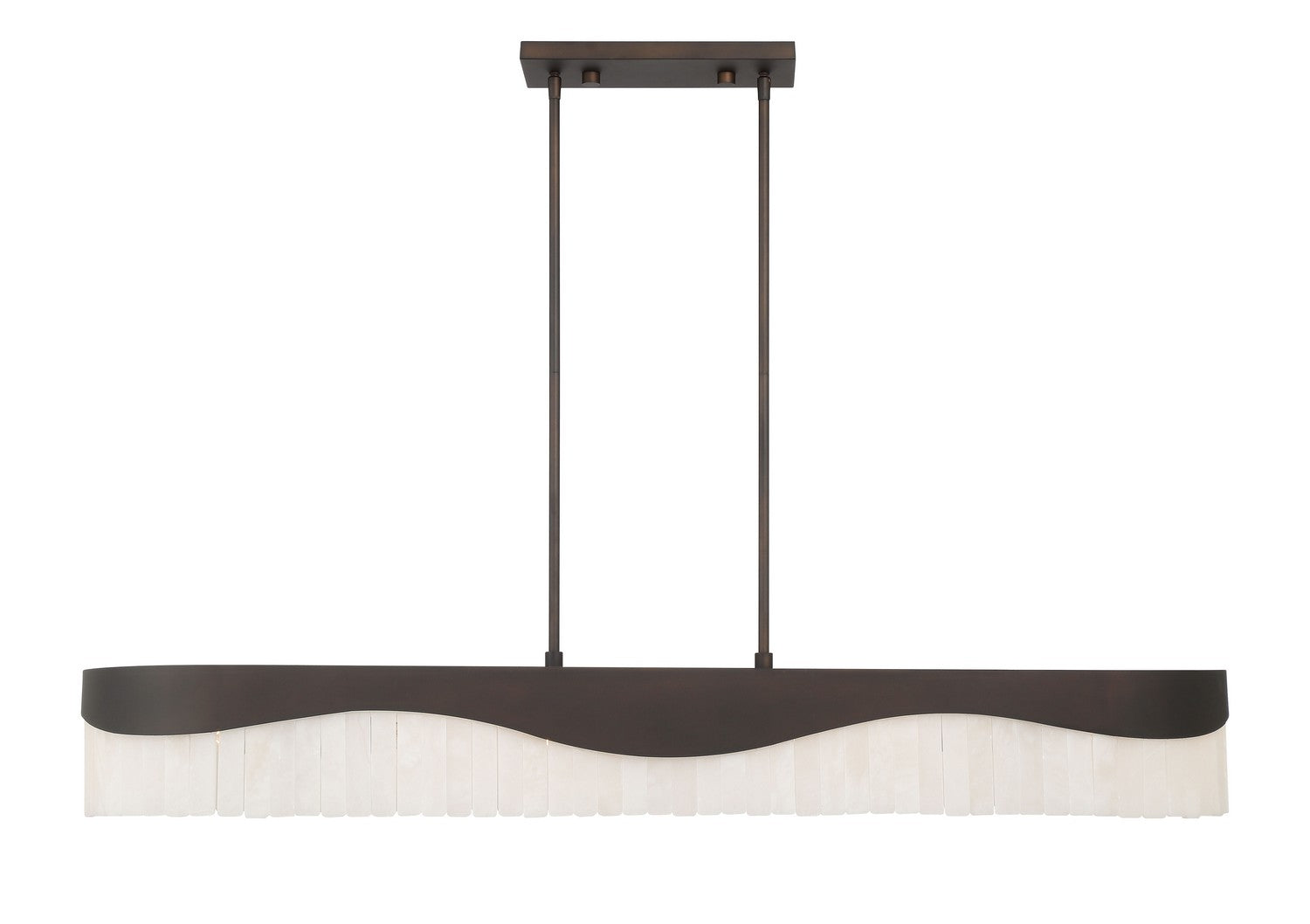 Minka-Lavery - 2096-860 - Six Light Island Pendant - Sway - Dark Bronze