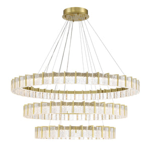 Minka-Lavery - 2410-695-L - LED Chandelier - Sevryn - Soft Brass