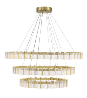 Minka-Lavery - 2410-695-L - LED Chandelier - Sevryn - Soft Brass