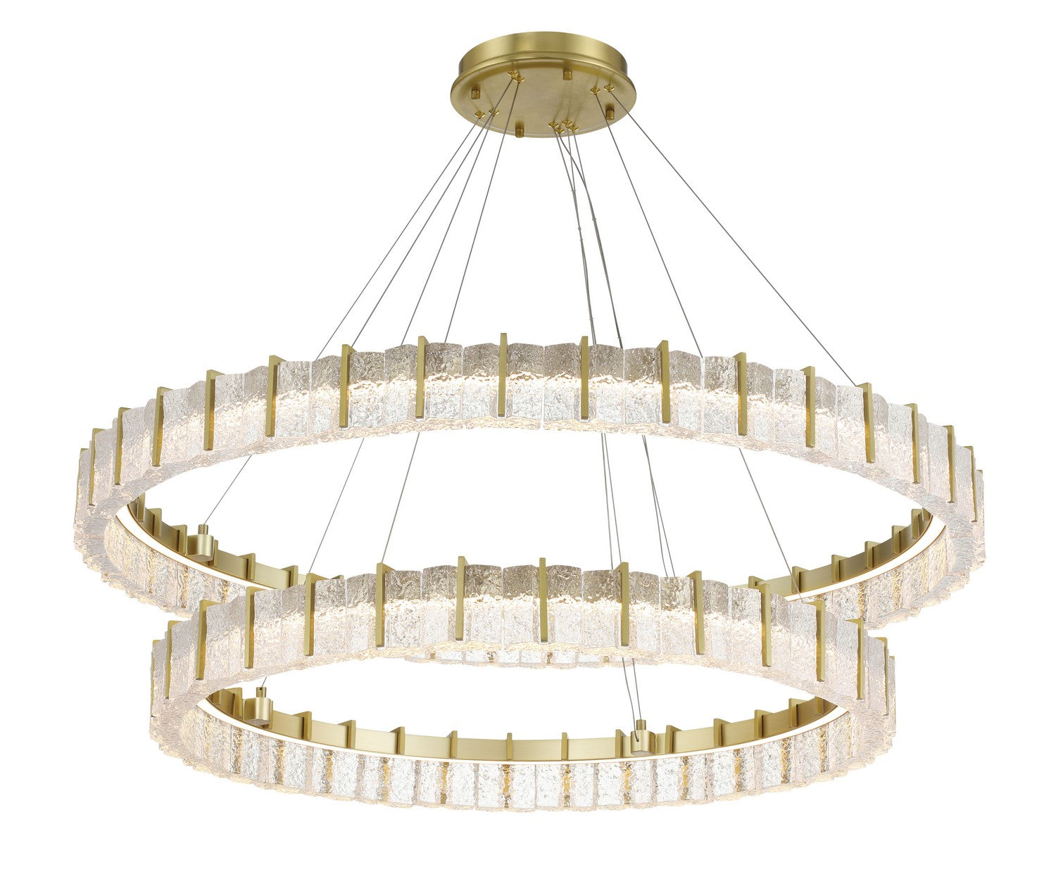 Minka-Lavery - 2419-695-L - LED Chandelier - Sevryn - Soft Brass