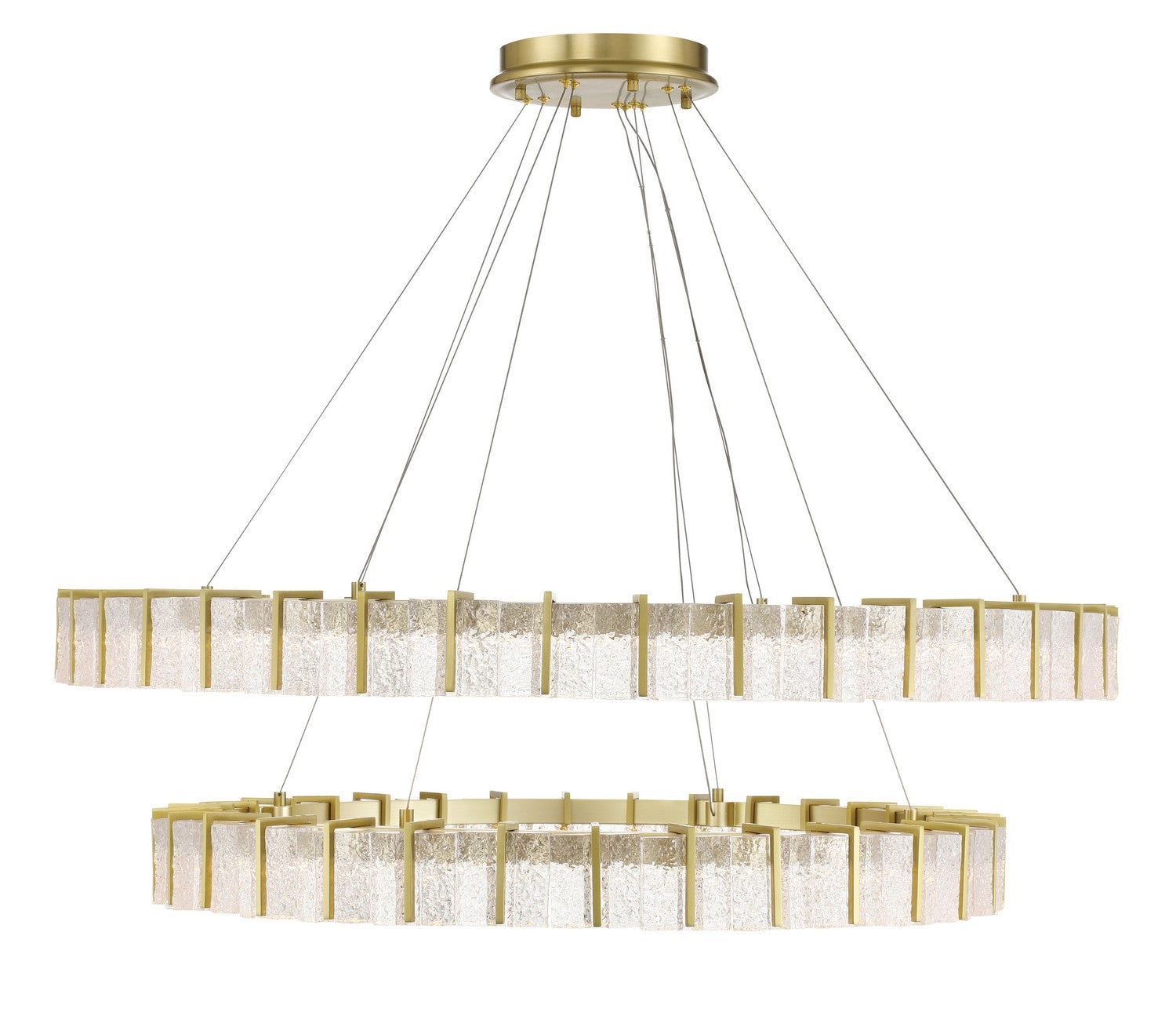Minka-Lavery - 2419-695-L - LED Chandelier - Sevryn - Soft Brass