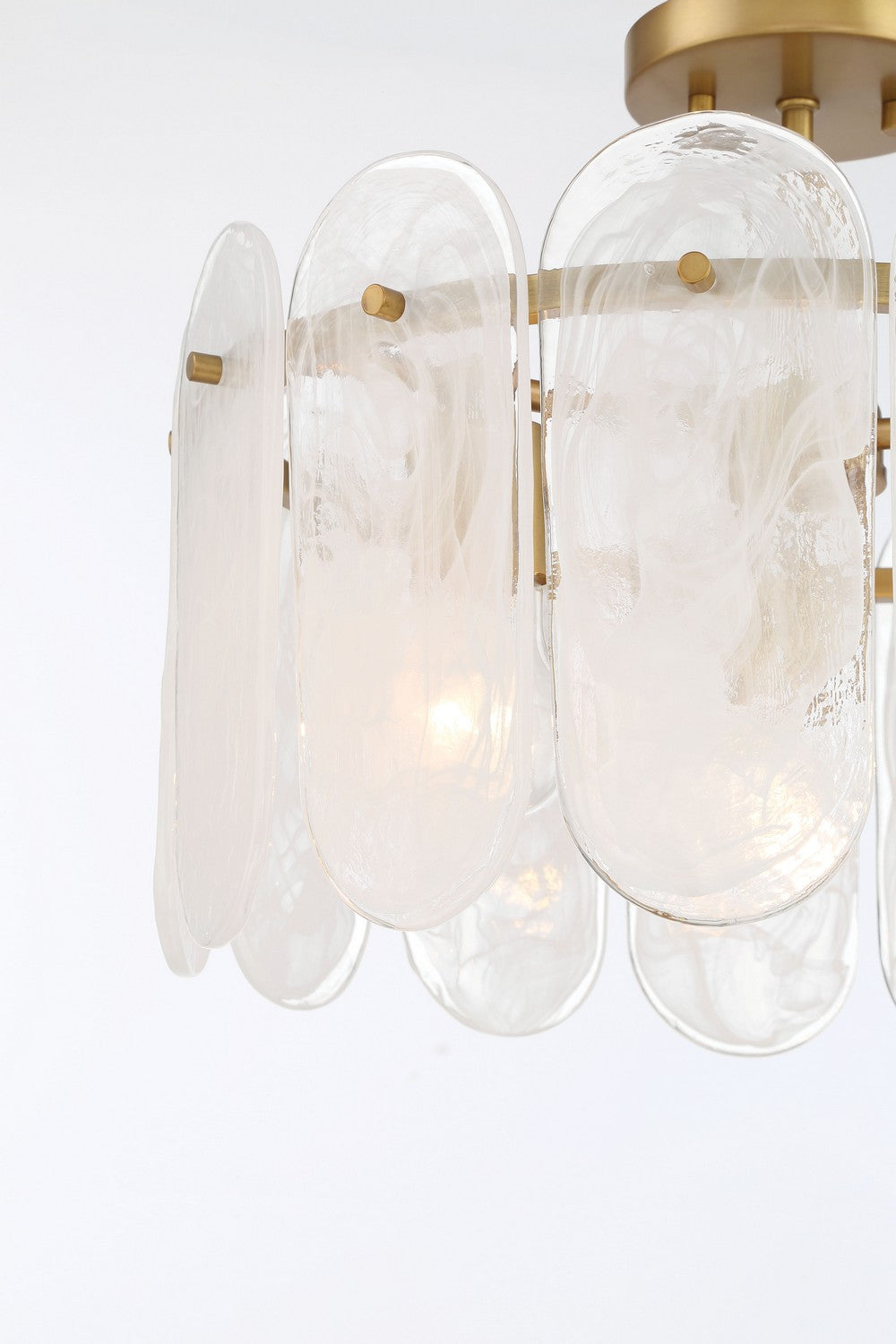 Minka-Lavery - 2596-732 - Three Light Semi Flush Mount - Oldmill - Legacy Brass