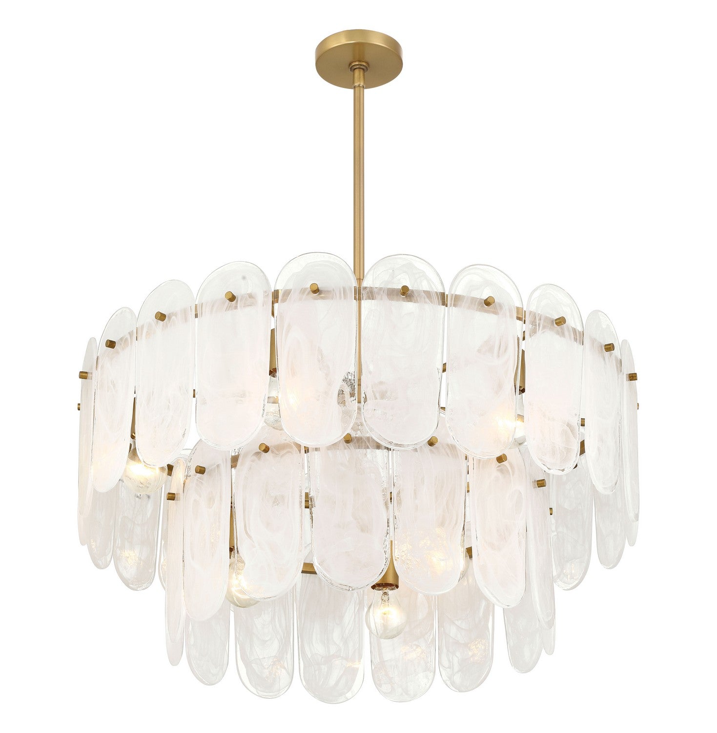 Minka-Lavery - 2599-732 - Nine Light Pendant - Oldmill - Legacy Brass
