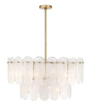 Minka-Lavery - 2599-732 - Nine Light Pendant - Oldmill - Legacy Brass