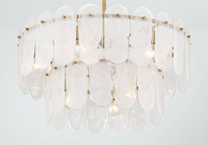 Minka-Lavery - 2599-732 - Nine Light Pendant - Oldmill - Legacy Brass