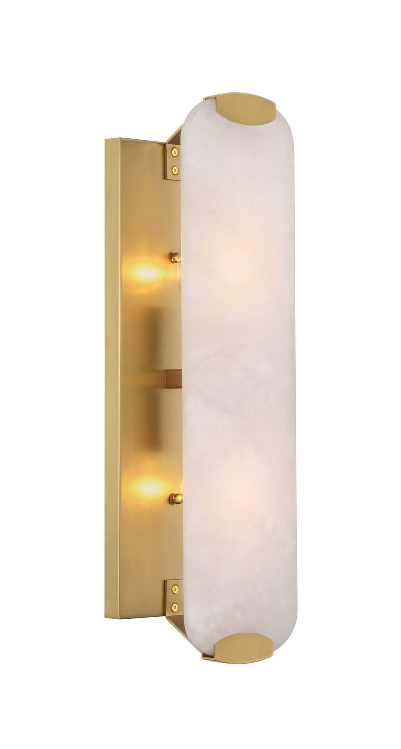 Minka-Lavery - 2602-732 - Two Light Wall Sconce - Glowstone - Legacy Brass