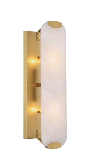 Minka-Lavery - 2602-732 - Two Light Wall Sconce - Glowstone - Legacy Brass