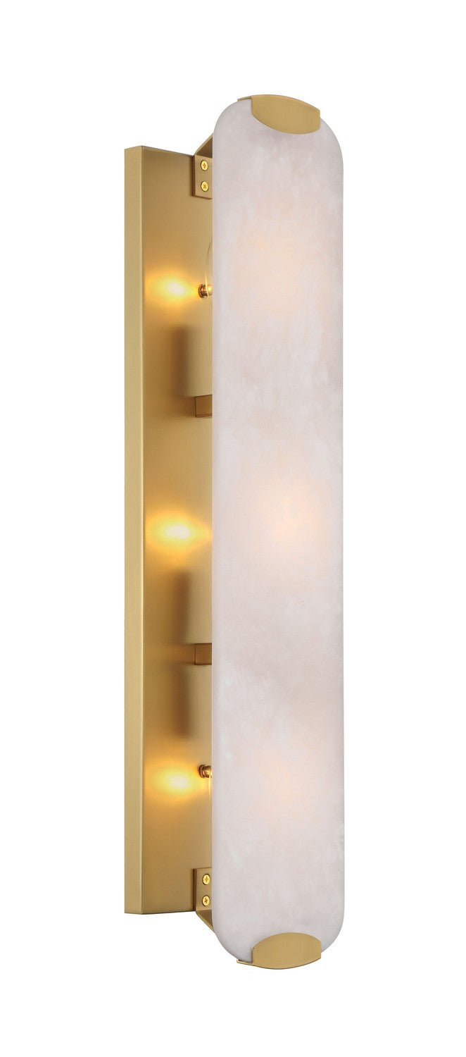 Minka-Lavery - 2603-732 - Three Light Wall Sconce - Glowstone - Legacy Brass