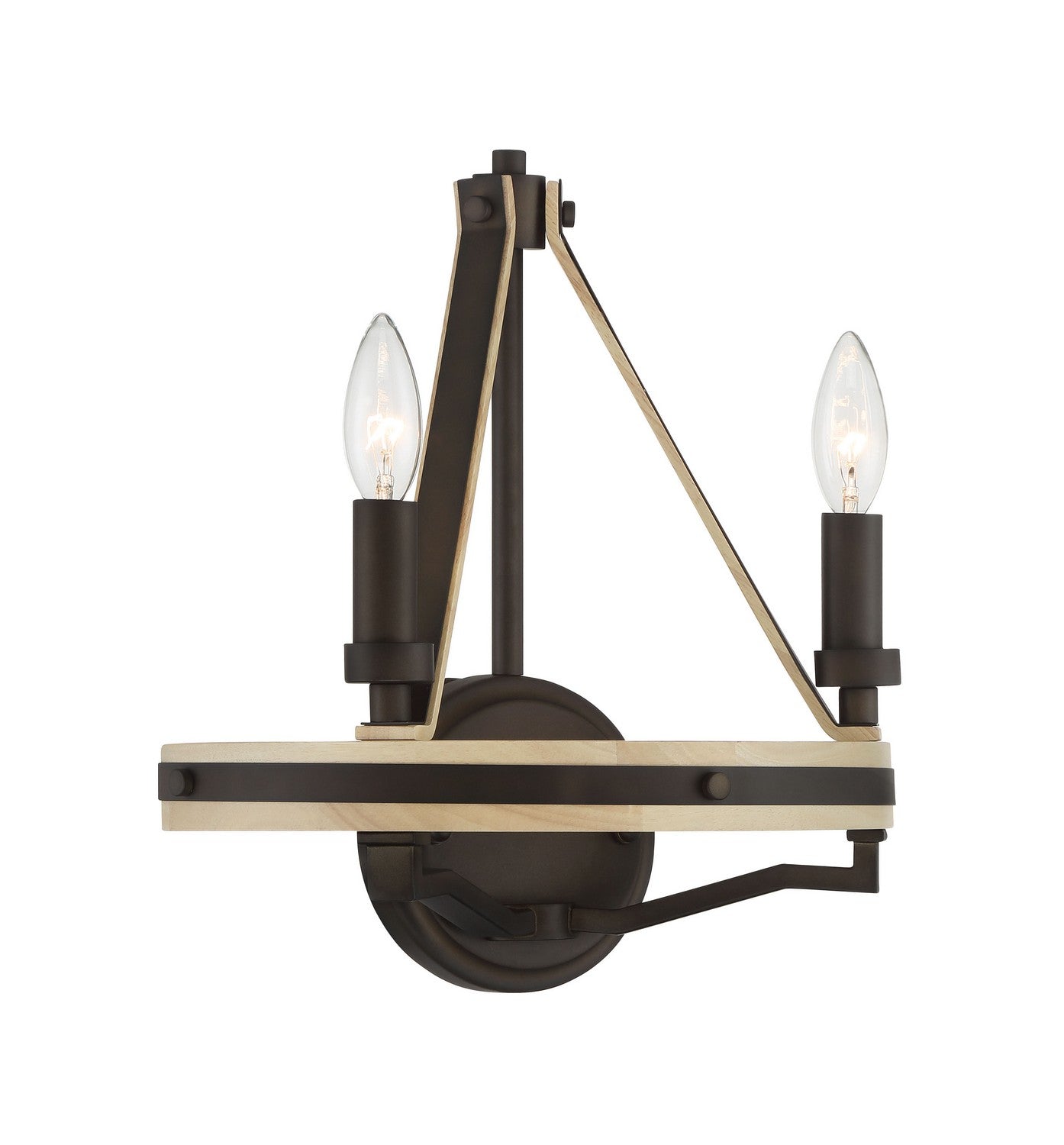 Minka-Lavery - 2622-860 - Two Light Wall Sconce - Sonoma - Dark Bronze