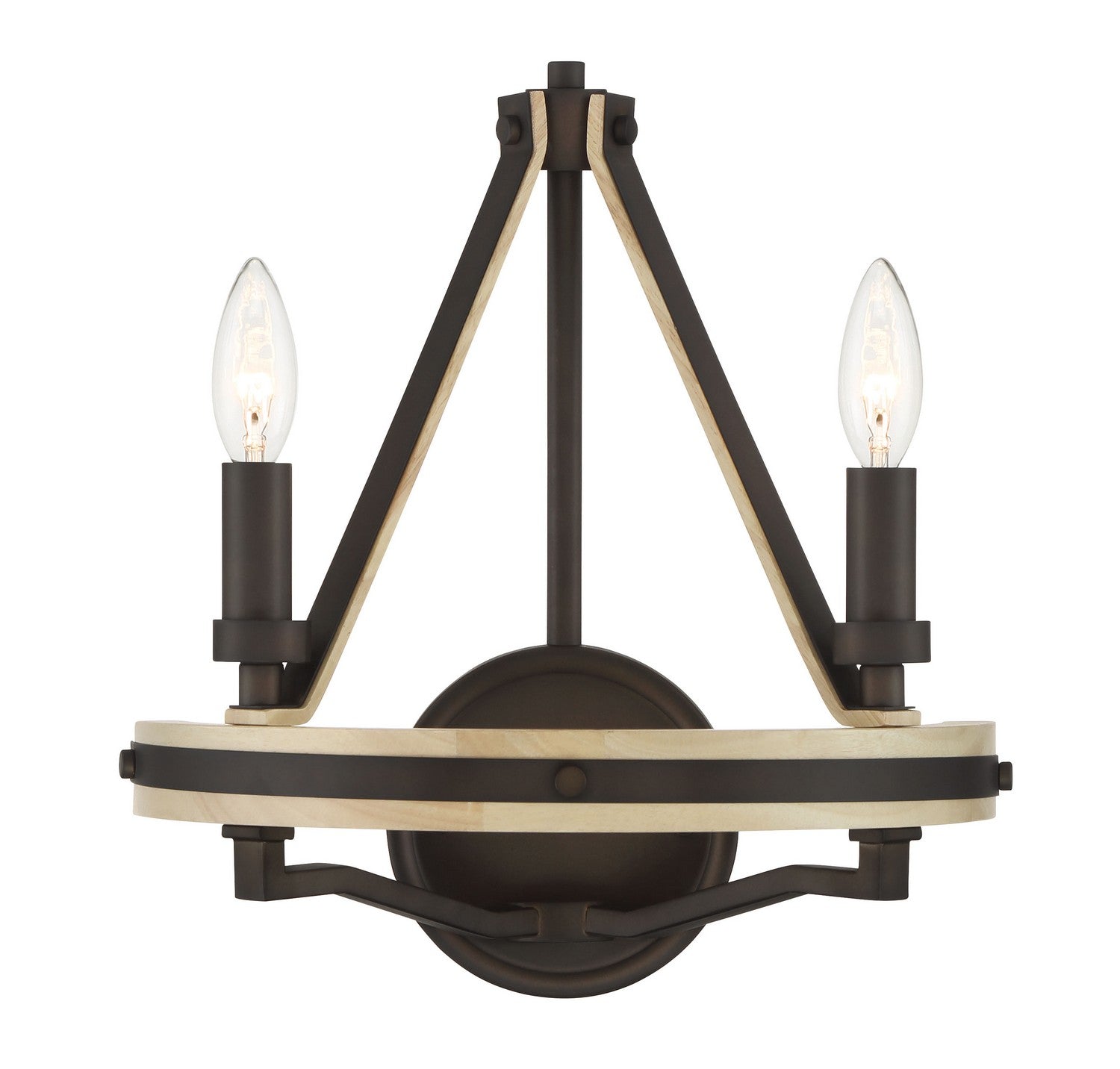 Minka-Lavery - 2622-860 - Two Light Wall Sconce - Sonoma - Dark Bronze