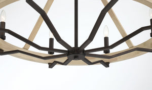 Minka-Lavery - 2628-860 - Eight Light Chandelier - Sonoma - Dark Bronze