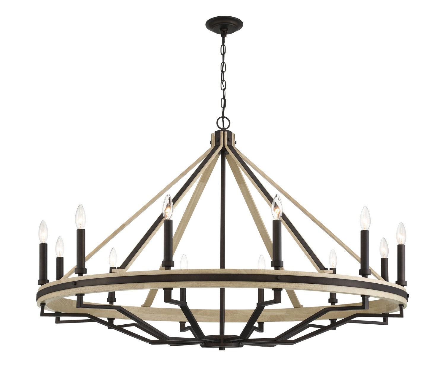 Minka-Lavery - 2629-860 - 12 Light Chandelier - Sonoma - Dark Bronze