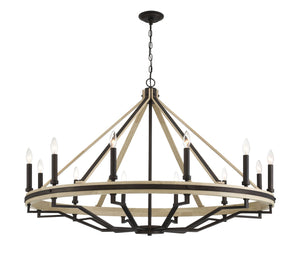 Minka-Lavery - 2629-860 - 12 Light Chandelier - Sonoma - Dark Bronze