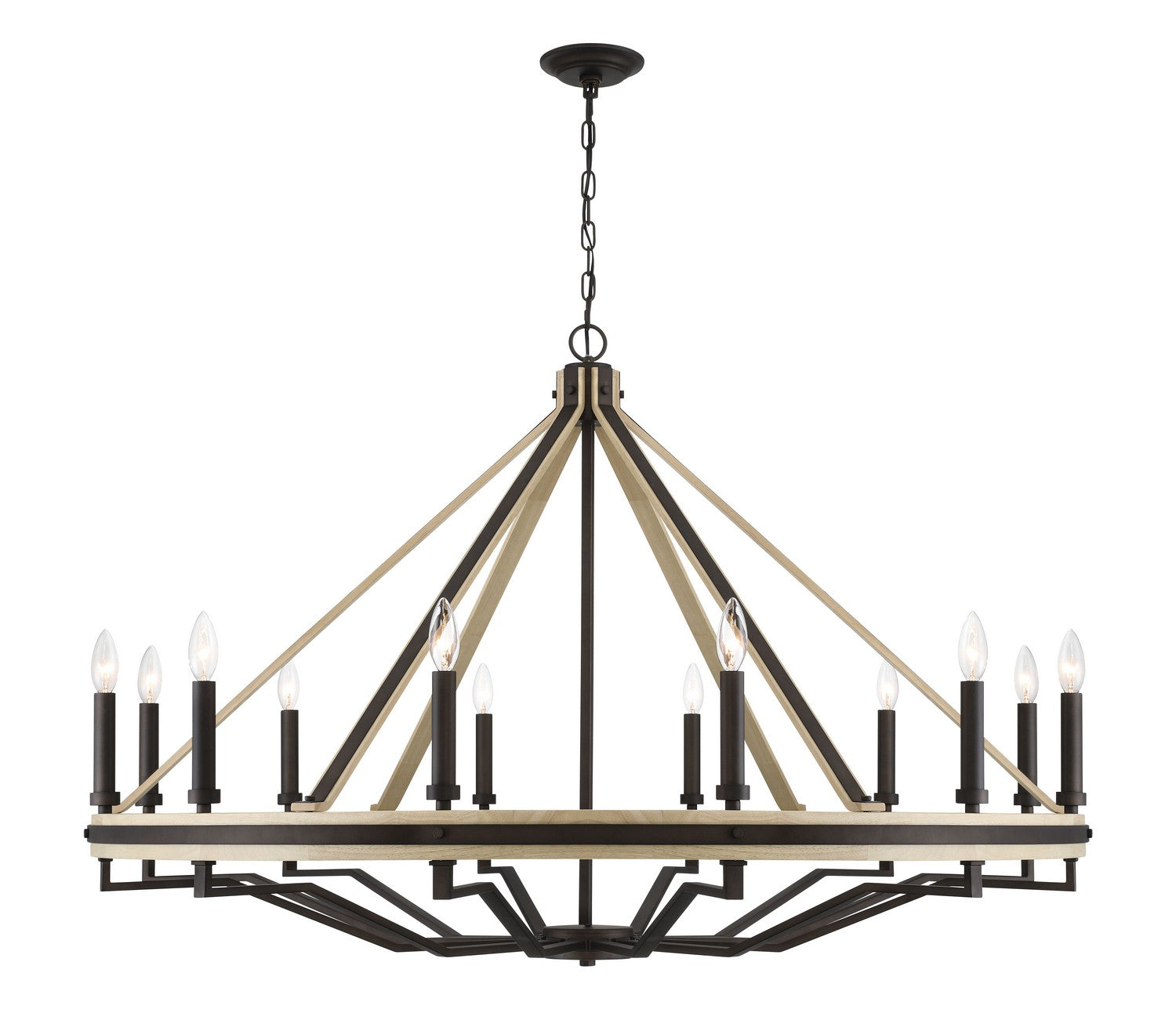 Minka-Lavery - 2629-860 - 12 Light Chandelier - Sonoma - Dark Bronze