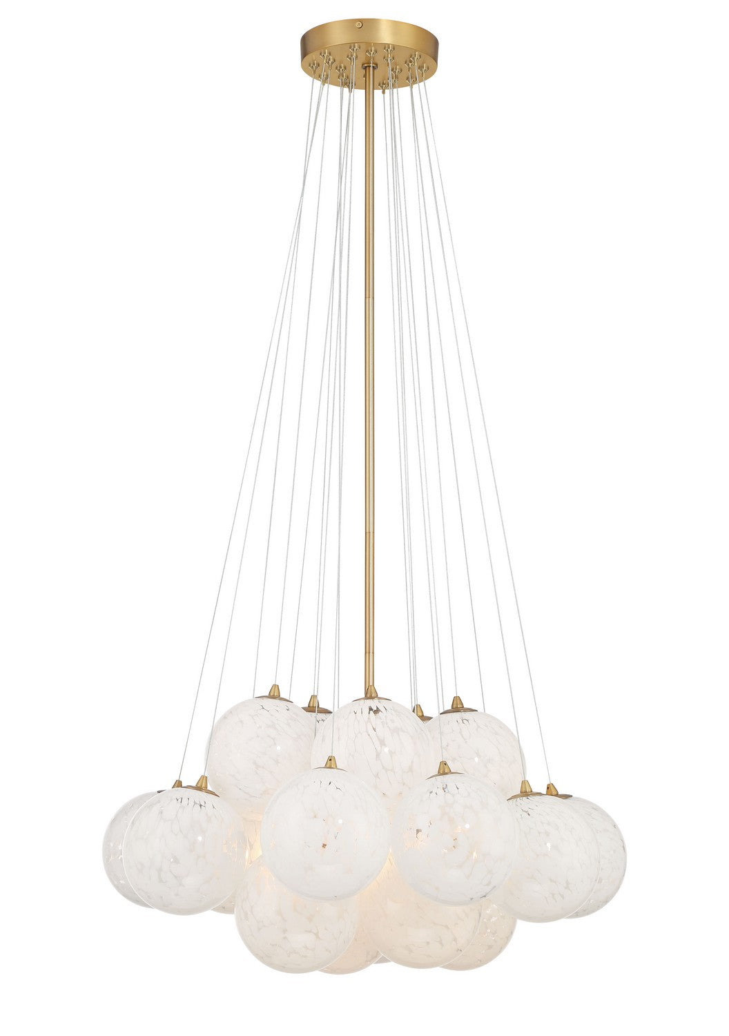 Minka-Lavery - 2635-732 - Five Light Pendant - Langford - Legacy Brass