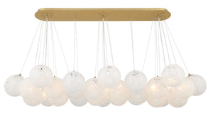 Minka-Lavery - 2637-732 - 12 Light Island Pendant - Langford - Legacy Brass