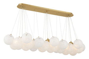 Minka-Lavery - 2637-732 - 12 Light Island Pendant - Langford - Legacy Brass