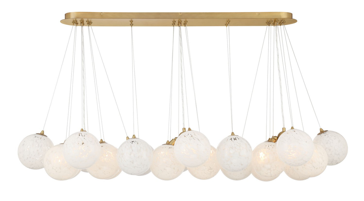 Minka-Lavery - 2637-732 - 12 Light Island Pendant - Langford - Legacy Brass