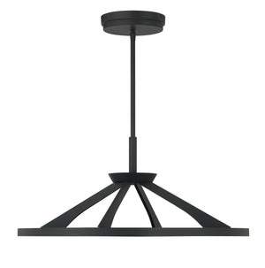 Minka-Lavery - 2687-66-L - LED Pendant - Stiles - Sand Coal Black