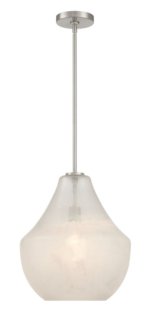 Minka-Lavery - 294-84 - One Light Pendant - Pacific - Brushed Nickel