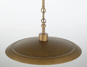 Minka-Lavery - 296-741 - One Light Pendant - York - Natural Brass