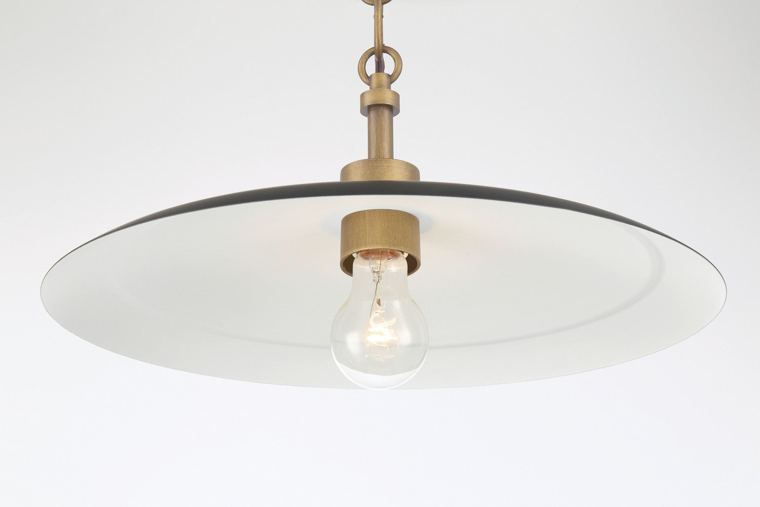 Minka-Lavery - 296-858 - One Light Pendant - York - Dark Matte Black