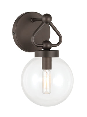 Minka-Lavery - 2971-860 - One Light Vanity - Stella - Dark Bronze